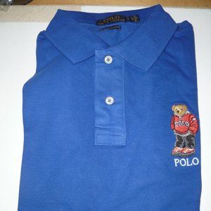 NWOT POLO RALPH LAUREN BEAR CUSTOM SLIM FIT POLO